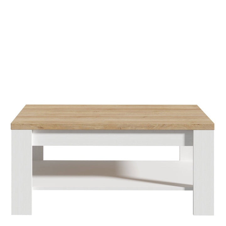 Bohol Coffee Table in Riviera Oak/White - TidySpaces