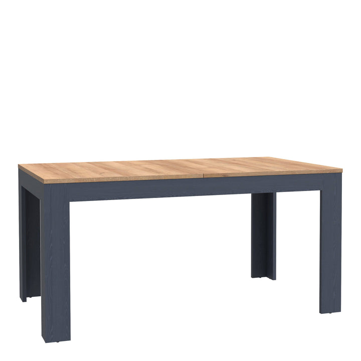 Bohol Extending Dining Table in Riviera Oak/Navy - TidySpaces