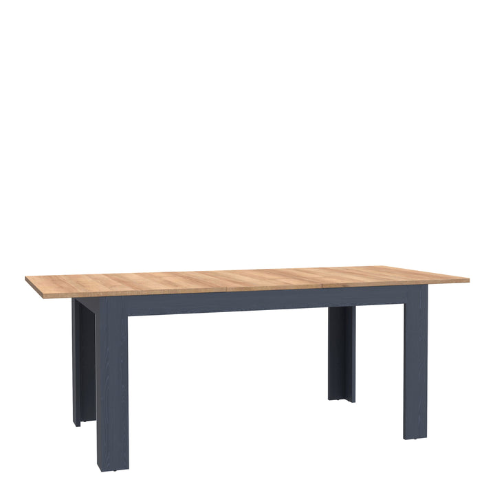 Bohol Extending Dining Table in Riviera Oak/Navy - TidySpaces