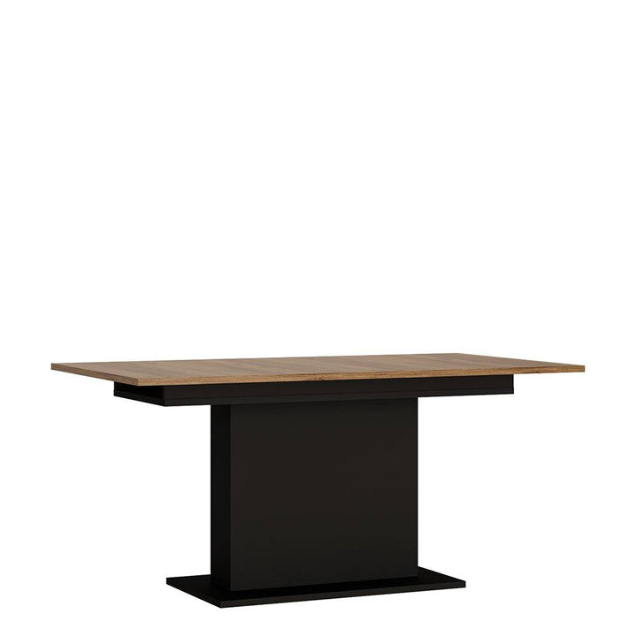 Brolo Extending Dining table  in Walnut and Black - TidySpaces