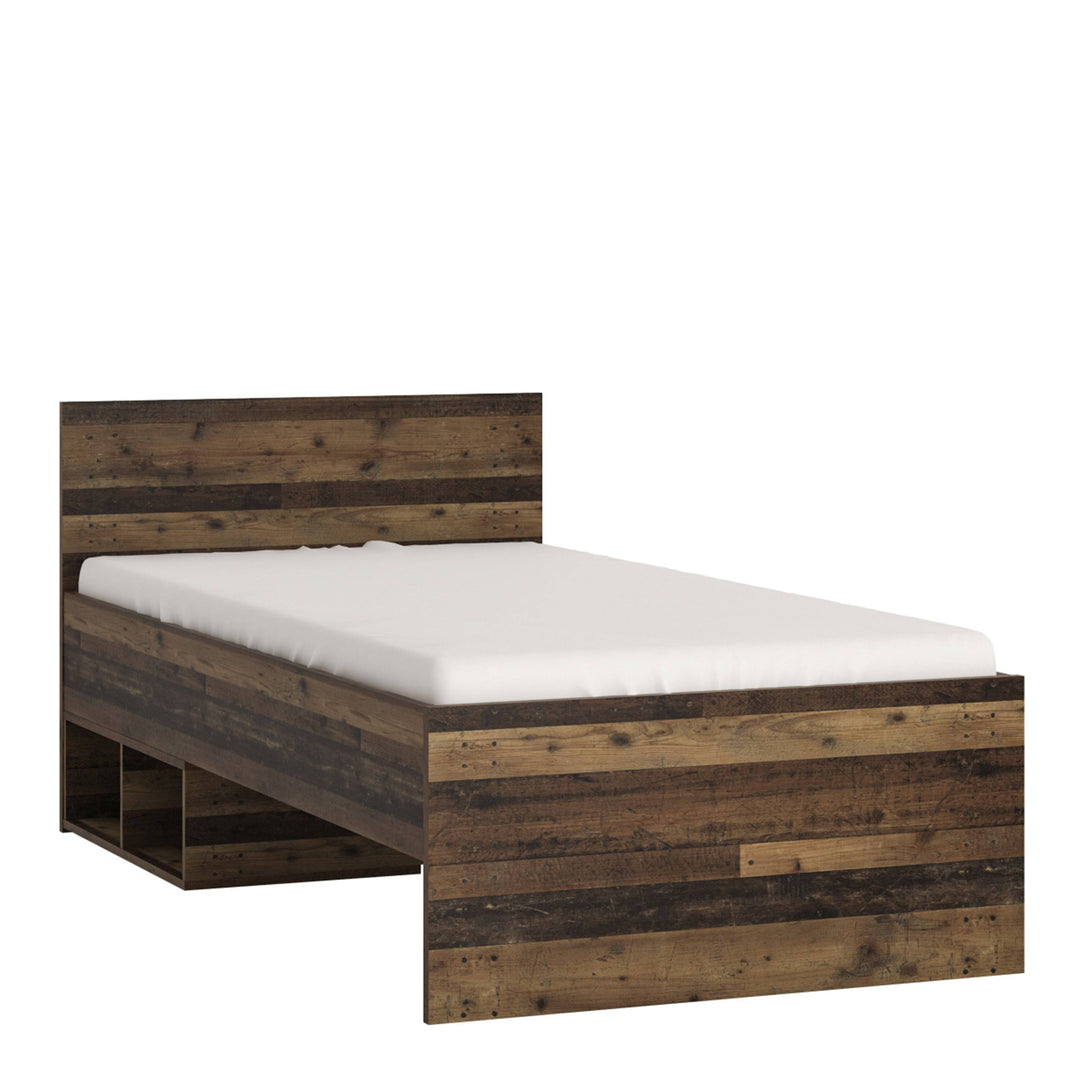 Brooklyn Single Bed in Walnut - TidySpaces