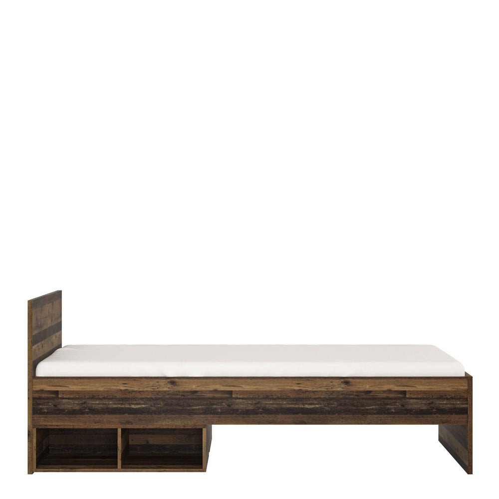 Brooklyn Single Bed in Walnut - TidySpaces