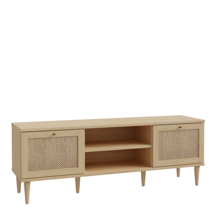 Calasetta TV Unit in Rattan - TidySpaces