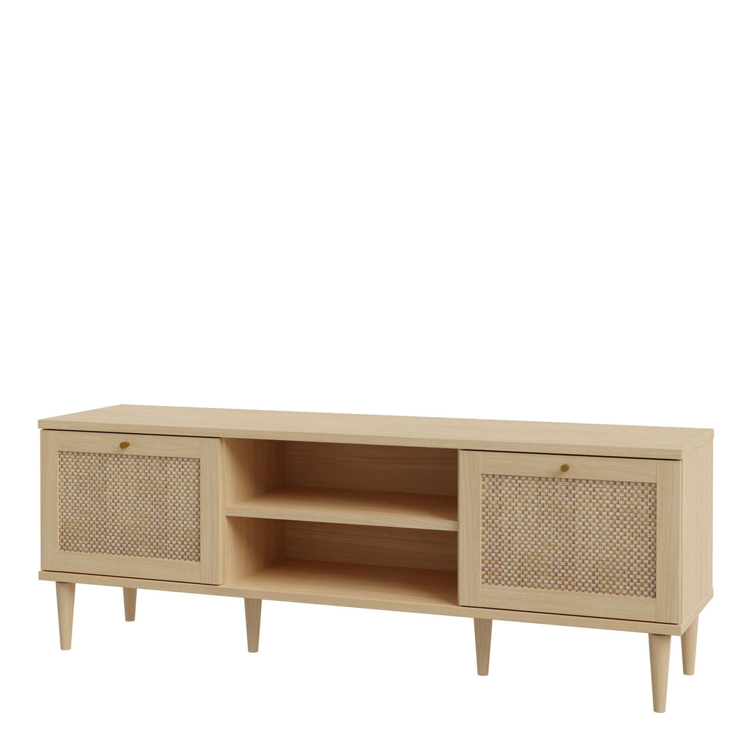 Calasetta TV Unit in Rattan - TidySpaces