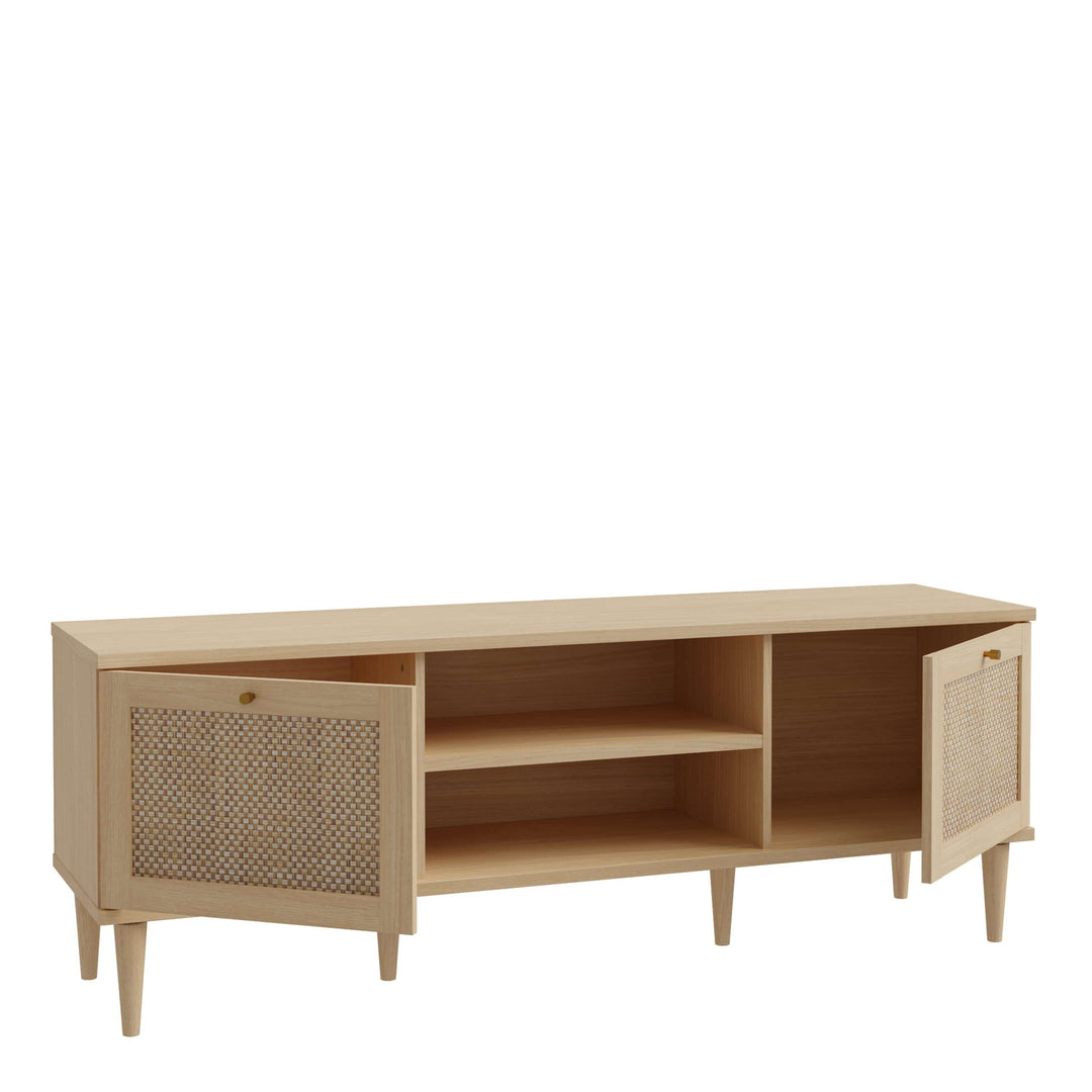 Calasetta TV Unit in Rattan - TidySpaces