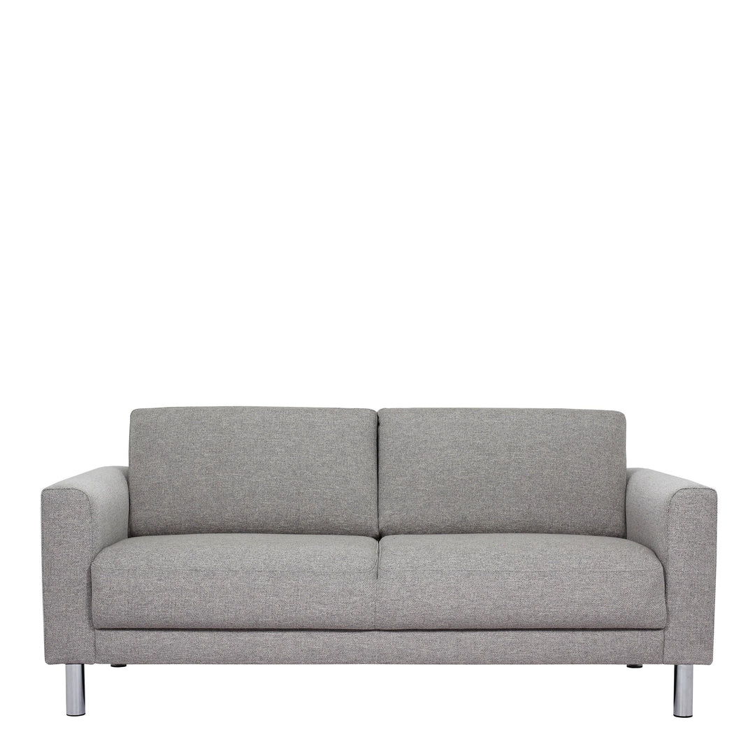 Cleveland 2-Seater Sofa in Nova Light Grey - TidySpaces