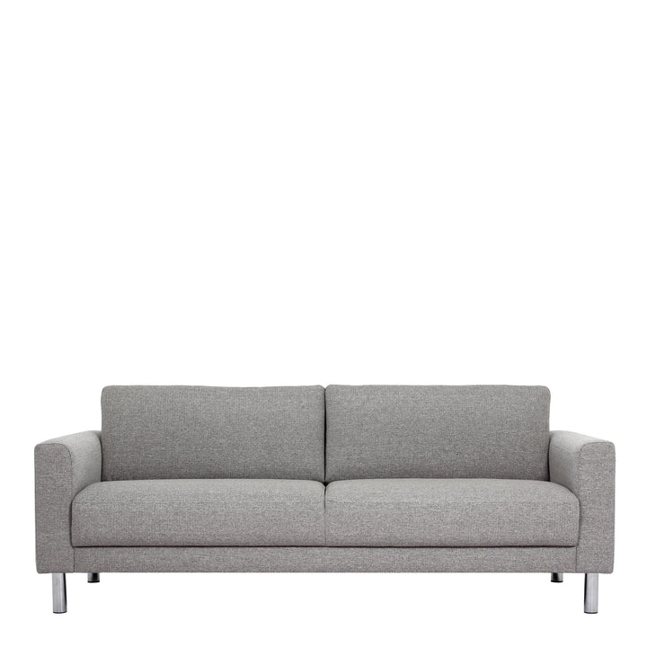 Cleveland 3-Seater Sofa in Nova Light Grey - TidySpaces