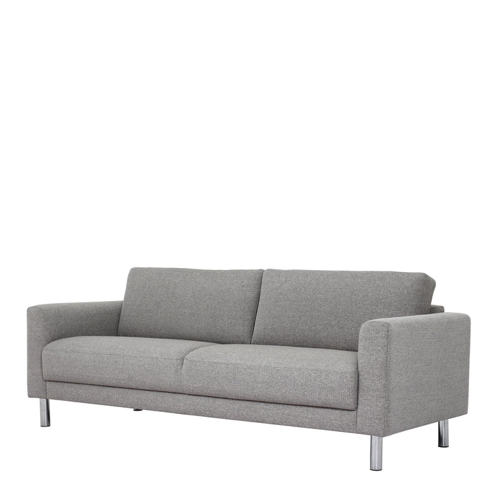 Cleveland 3-Seater Sofa in Nova Light Grey - TidySpaces