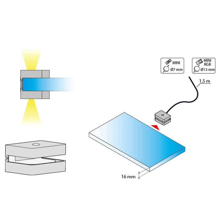 Clips Dojo 3D 1 P with foot switch