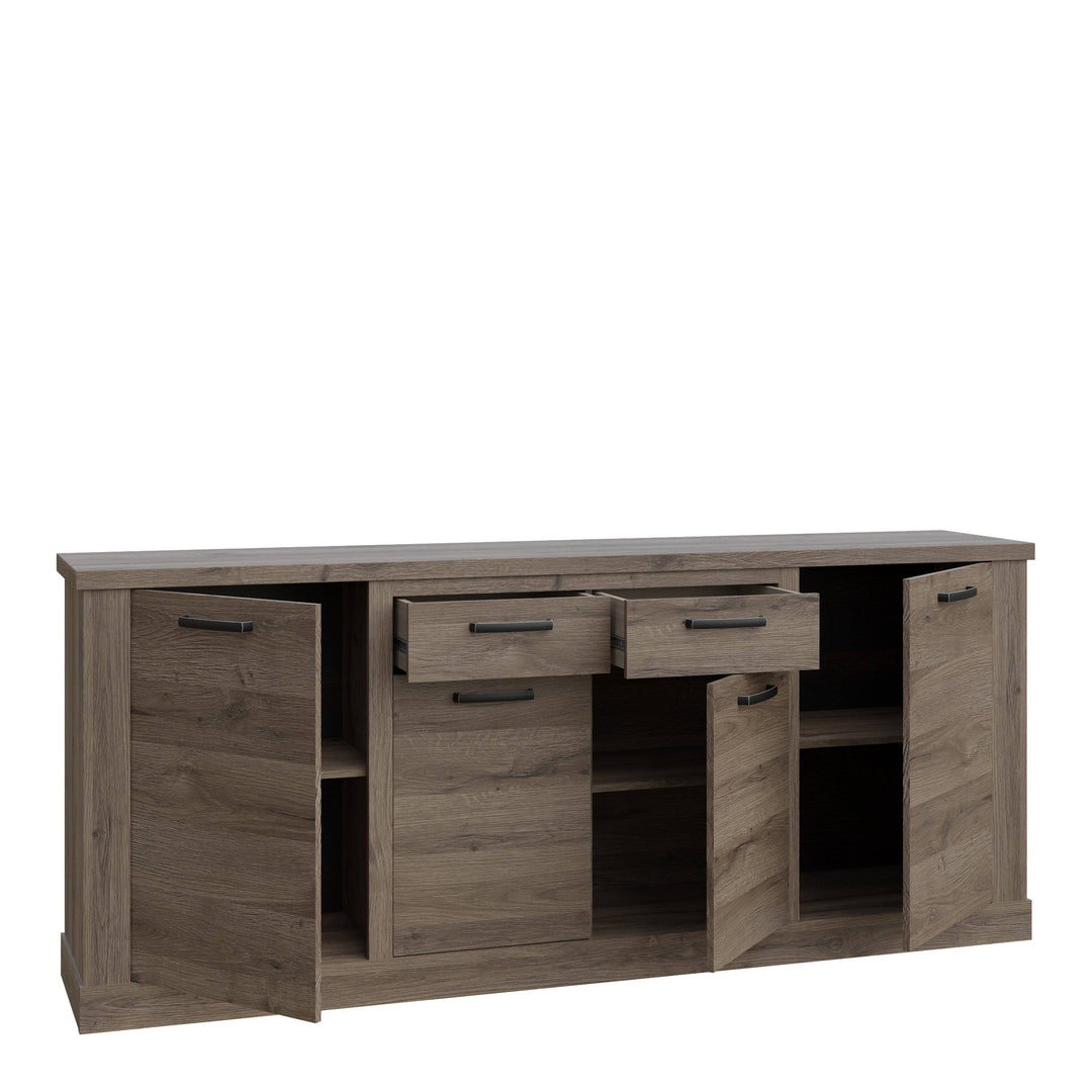 Corona Chest of Drawers in Tabak Oak - TidySpaces