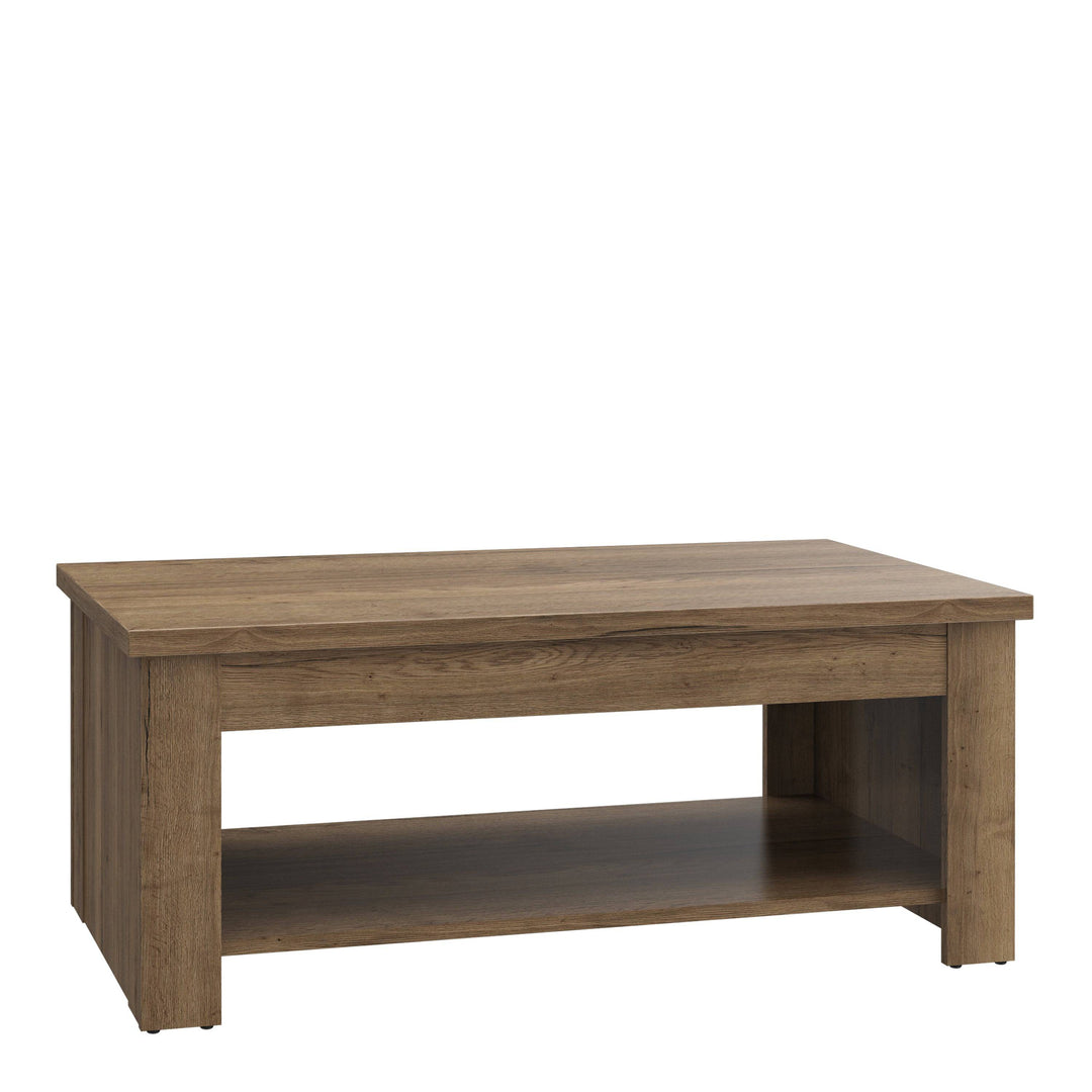 Corona Rising Coffee Table in Tabak Oak - TidySpaces