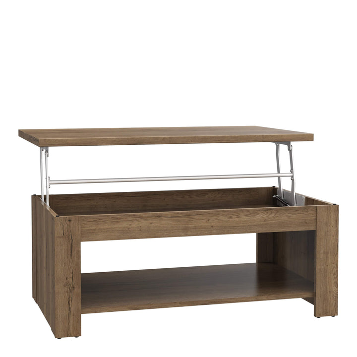 Corona Rising Coffee Table in Tabak Oak - TidySpaces