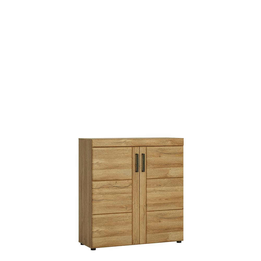 Cortina 2 door shoe cabinet in Grandson Oak - TidySpaces