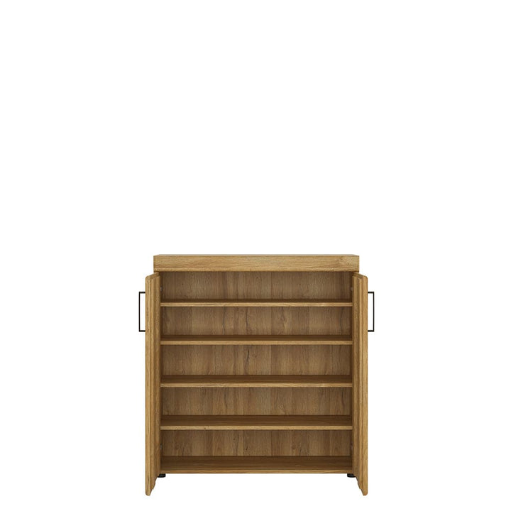 Cortina 2 door shoe cabinet in Grandson Oak - TidySpaces