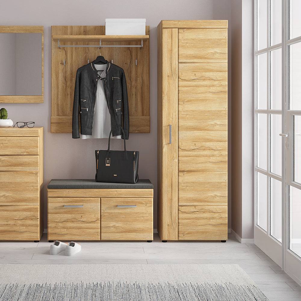 Cortina Tall cupboard (RH) in Grandson Oak - TidySpaces