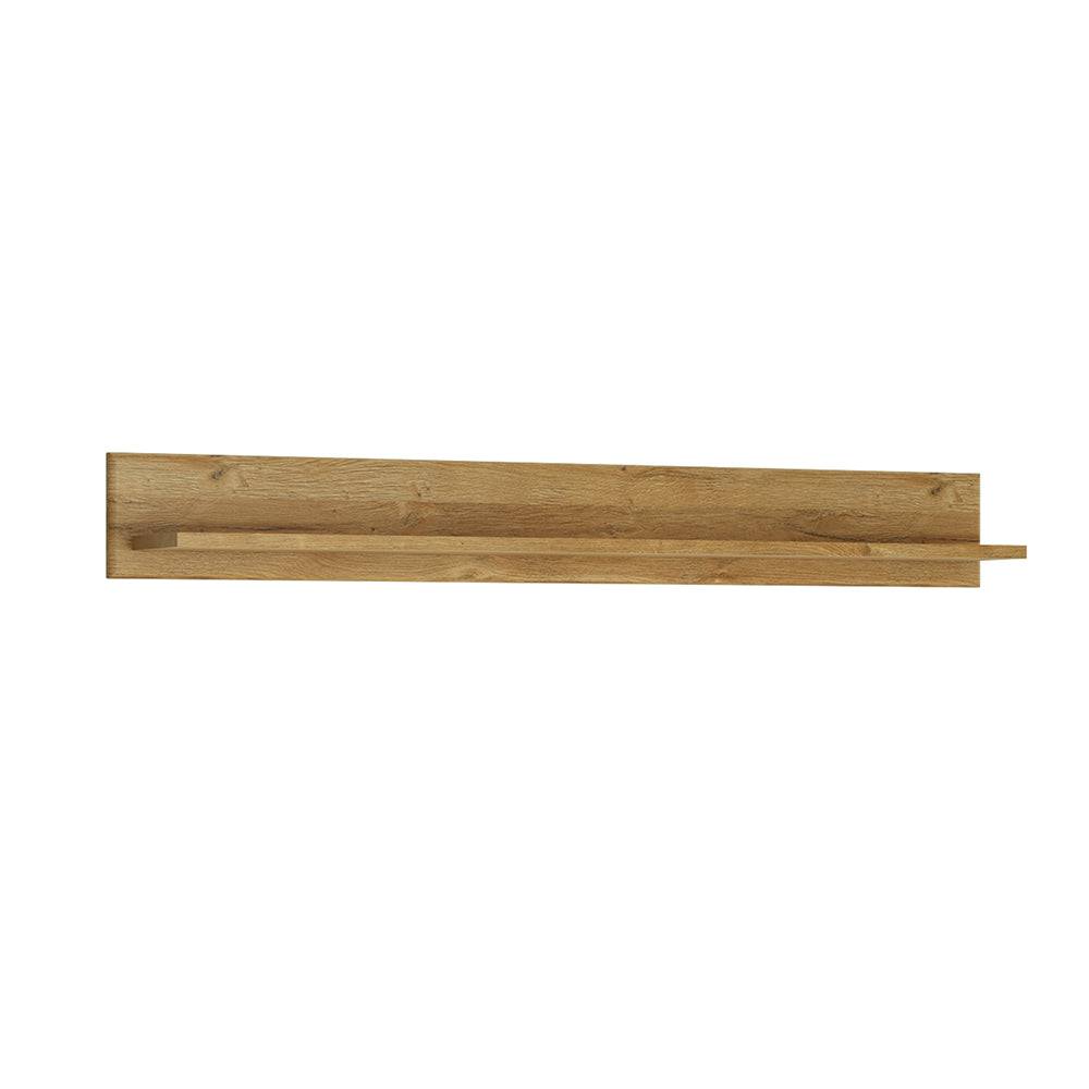 Cortina Wall shelf 156 cm in Grandson Oak - TidySpaces