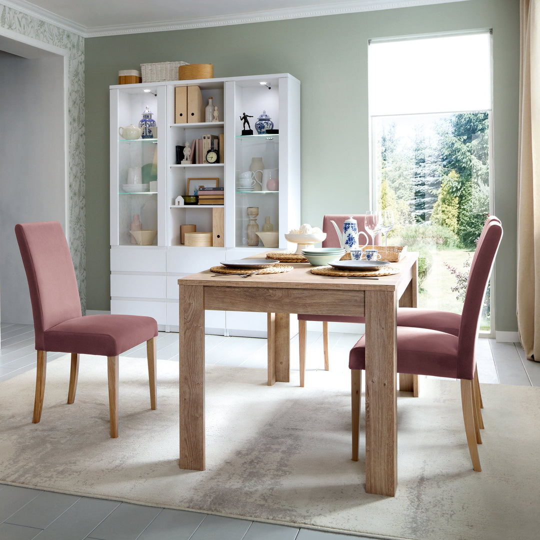 Fribo extending dining table 140-180cm in Oak - TidySpaces