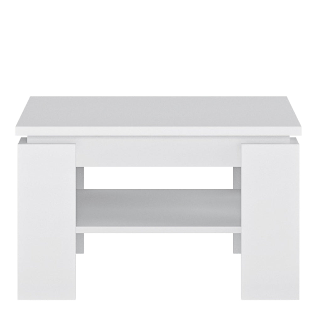 Fribo Small coffee table in White - TidySpaces