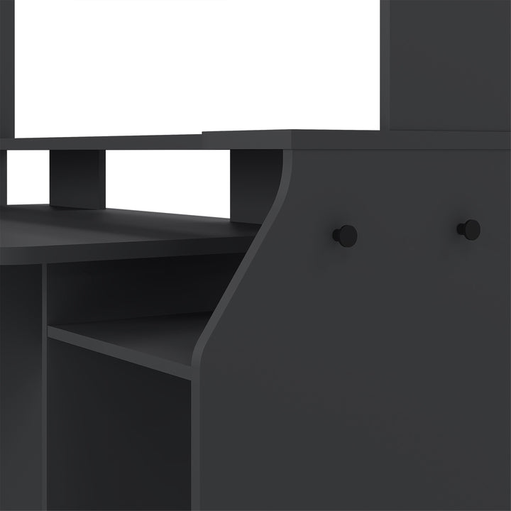 Function Plus Gaming Desk with 1 Door + 1 Drawer
