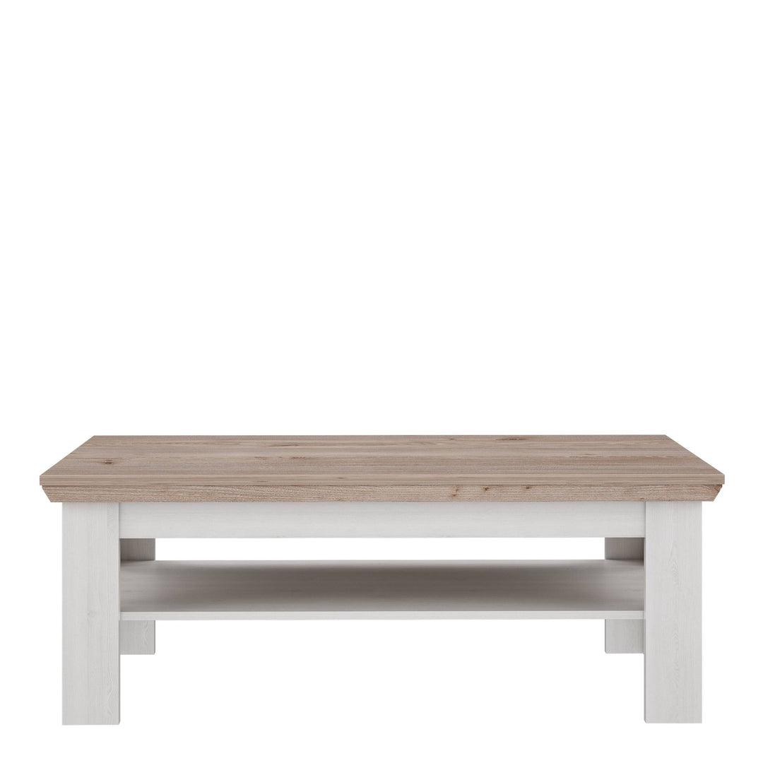 Illoppa Coffee Table in Oak Nelson/Snowy Oak - TidySpaces