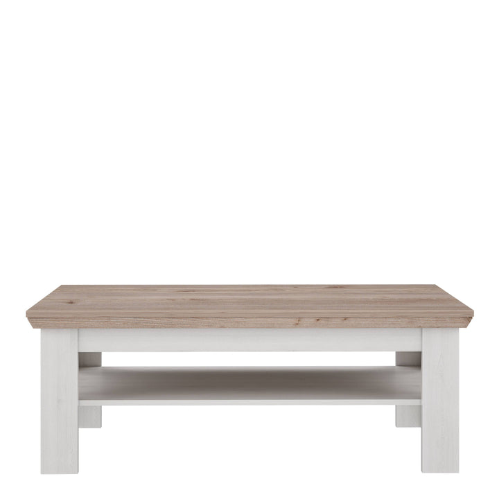 Illoppa Coffee Table in Oak Nelson/Snowy Oak - TidySpaces