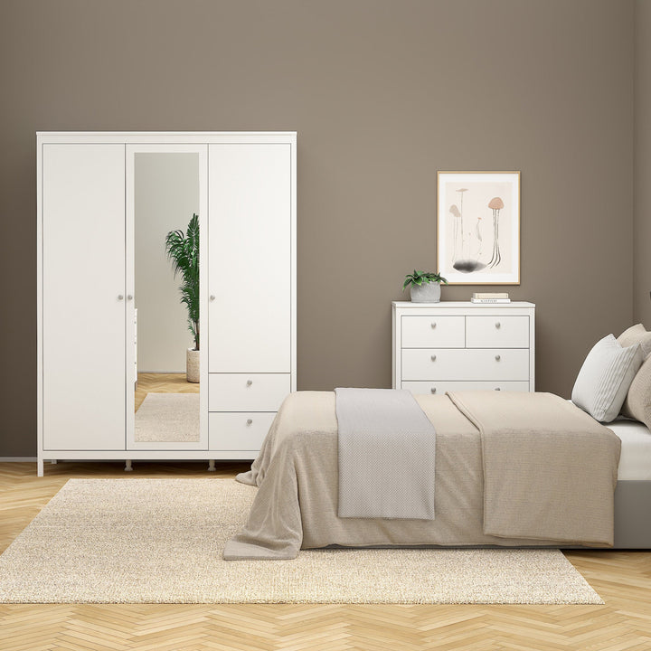 Madrid Chest 3+2 drawers in White - TidySpaces