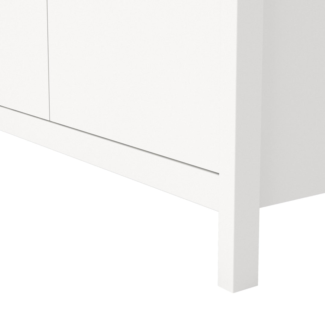 Madrid Wardrobe with 2 doors in White - TidySpaces