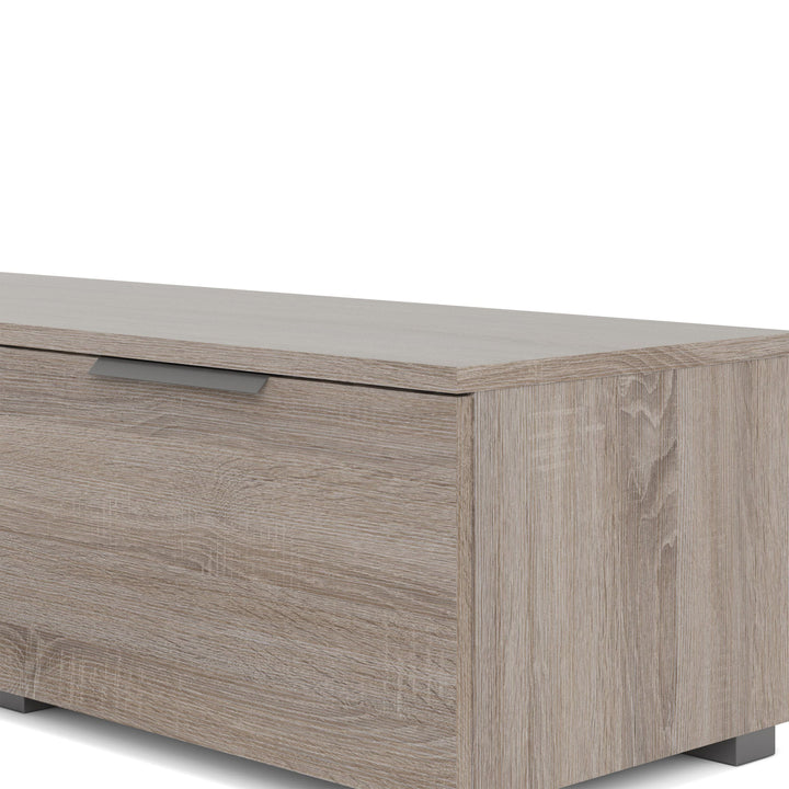 Match TV Unit 2 Drawers 2 Shelf in Truffle Oak - TidySpaces