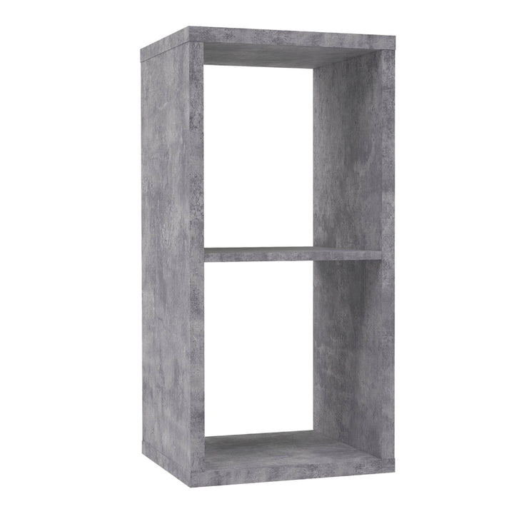 Mauro 1 Shelf Storage Unit in Concrete Grey - TidySpaces