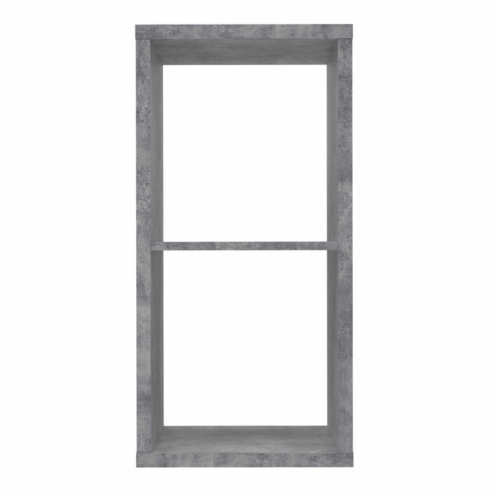 Mauro 1 Shelf Storage Unit in Concrete Grey - TidySpaces