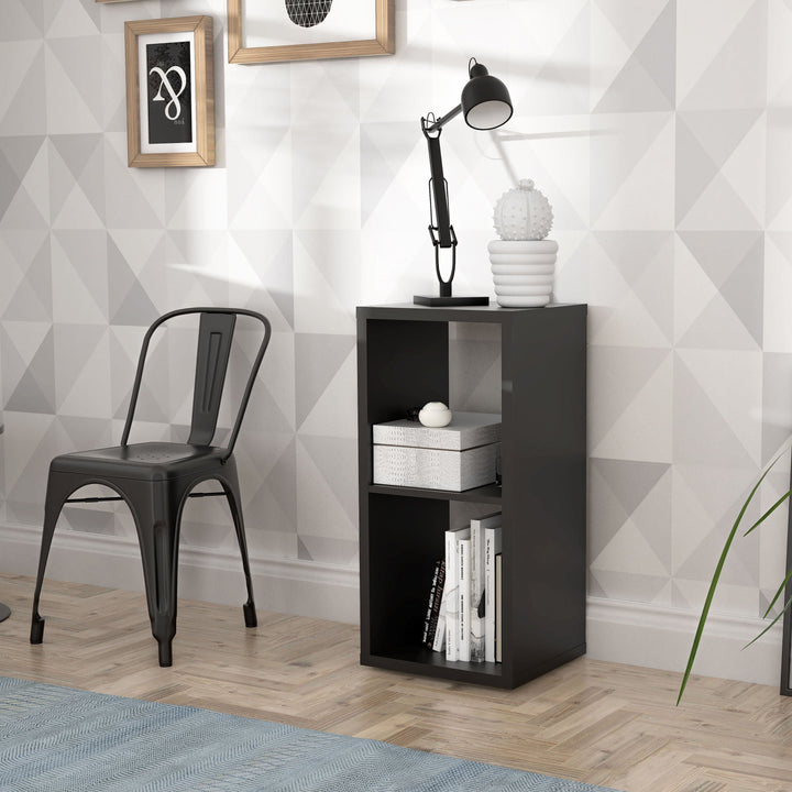 Mauro 1 Shelf Storage Unit in Matt Black - TidySpaces