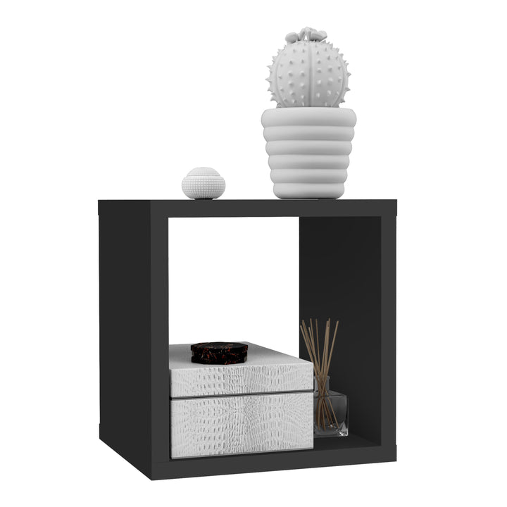 Mauro 1 Shelf Storage Unit in Matt White - TidySpaces