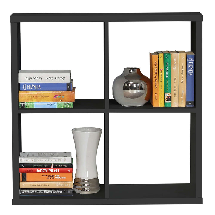 Mauro 2x2 Storage Unit in Matt Black - TidySpaces