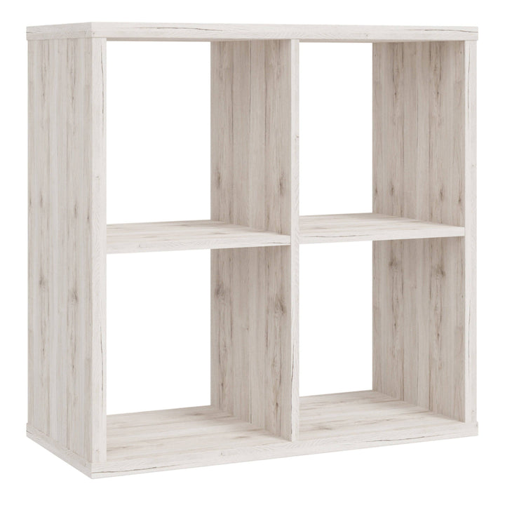 Mauro 2x2 Storage Unit in Sand Oak - TidySpaces