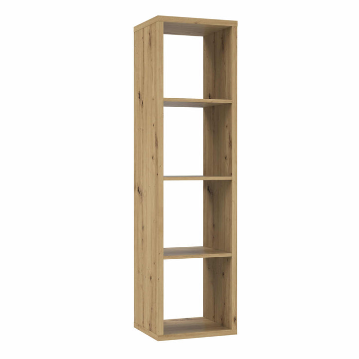 Mauro 3 Shelves Storage Unit in Artisan Oak - TidySpaces