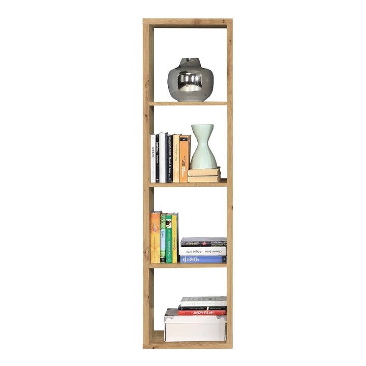 Mauro 3 Shelves Storage Unit in Artisan Oak - TidySpaces