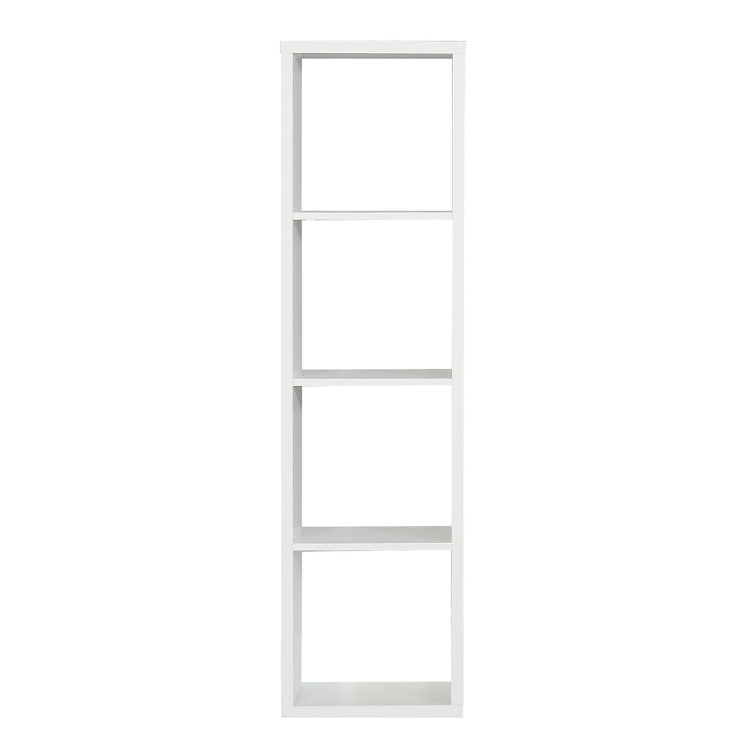 Mauro 3 Shelves Storage Unit in Matt White - TidySpaces