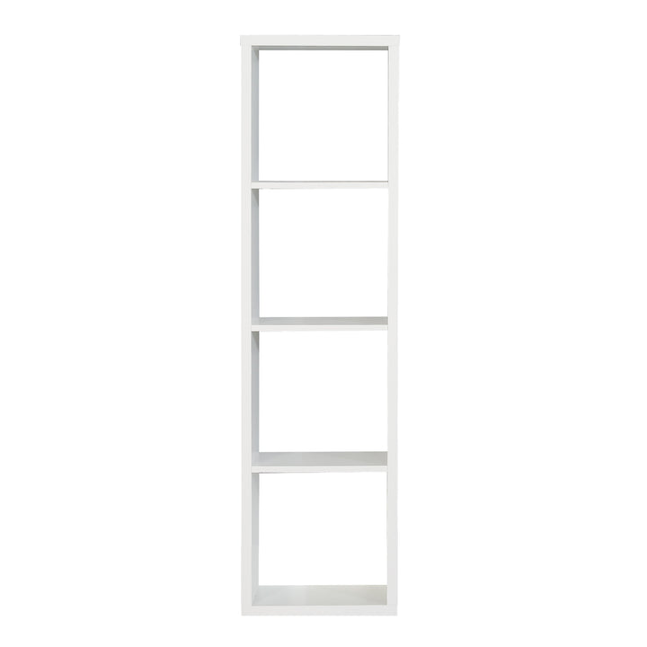 Mauro 3 Shelves Storage Unit in Matt White - TidySpaces