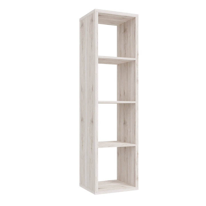 Mauro 3 Shelves Storage Unit in Sand Oak - TidySpaces