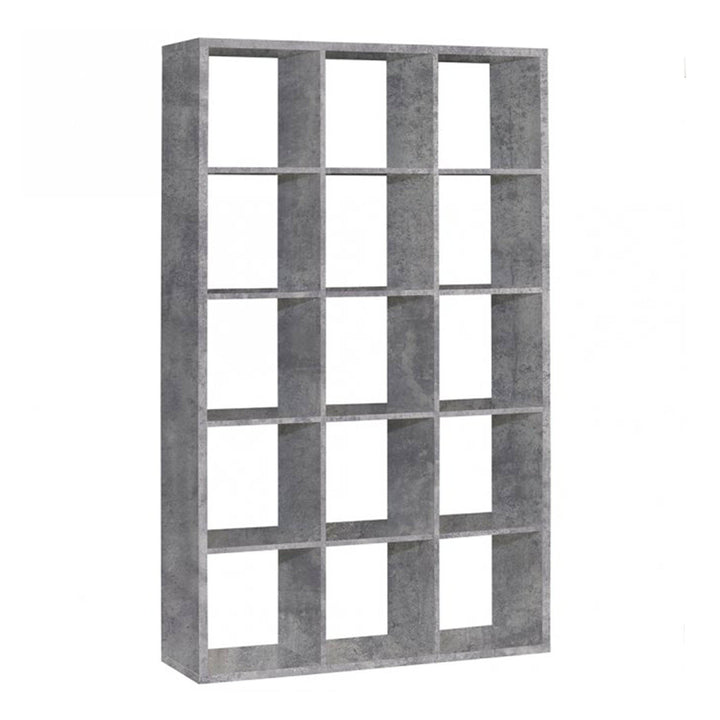 Mauro 3x5 Storage Unit in Concrete Grey - TidySpaces