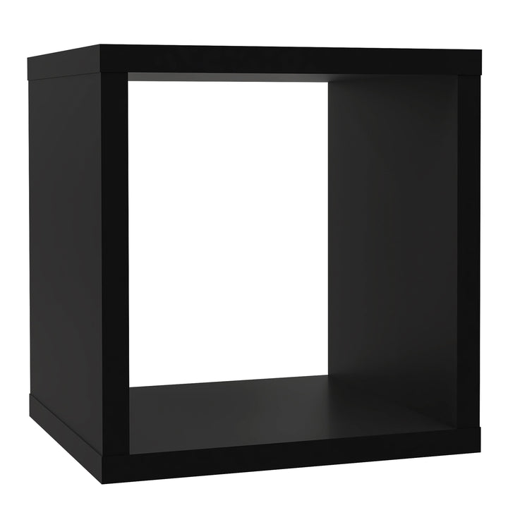 Mauro Singular Storage Unit in Matt Black - TidySpaces