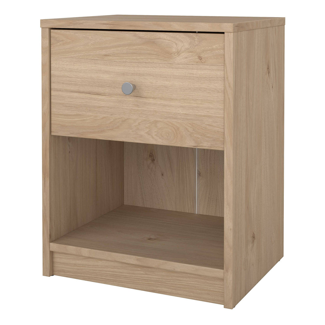 May Bedside 1 Drawer in Jackson Hickory Oak - TidySpaces