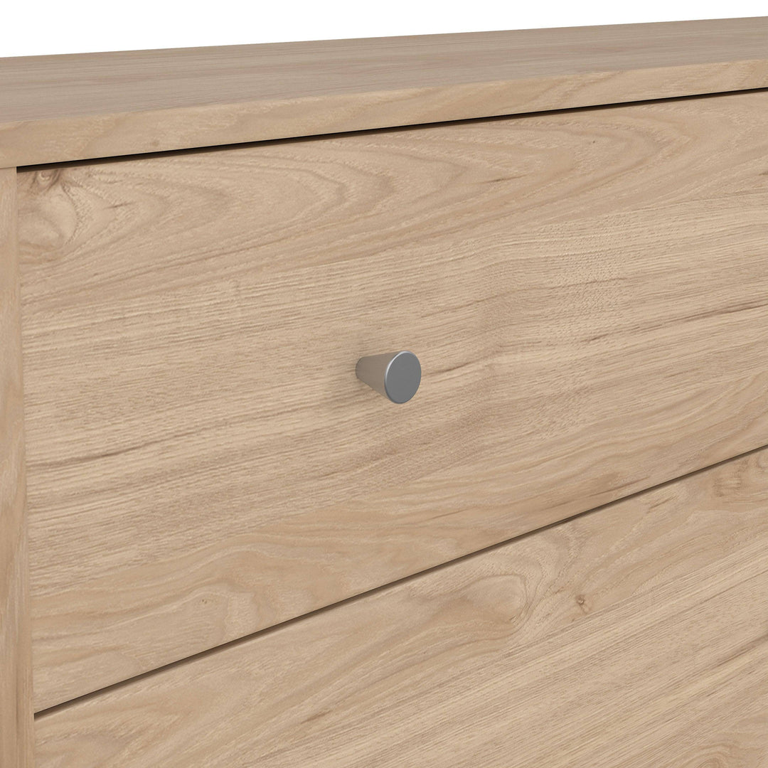 May Chest of 6 Drawers (3+3) in Jackson Hickory Oak - TidySpaces