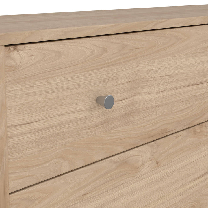 May Chest of 6 Drawers (3+3) in Jackson Hickory Oak - TidySpaces