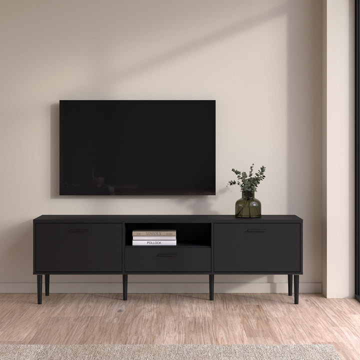 Media TV-Unit with 2 Doors + 1 Drawer - TidySpaces