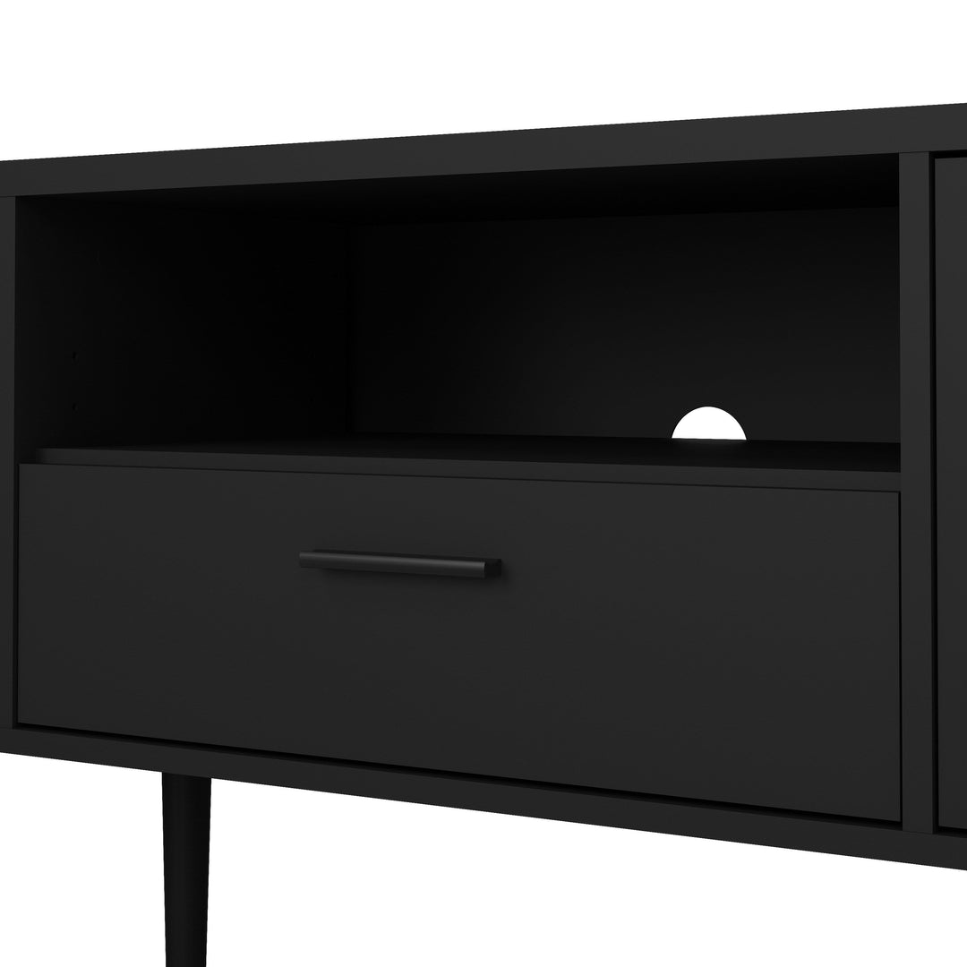 Media TV-Unit with 2 Doors + 1 Drawer - TidySpaces