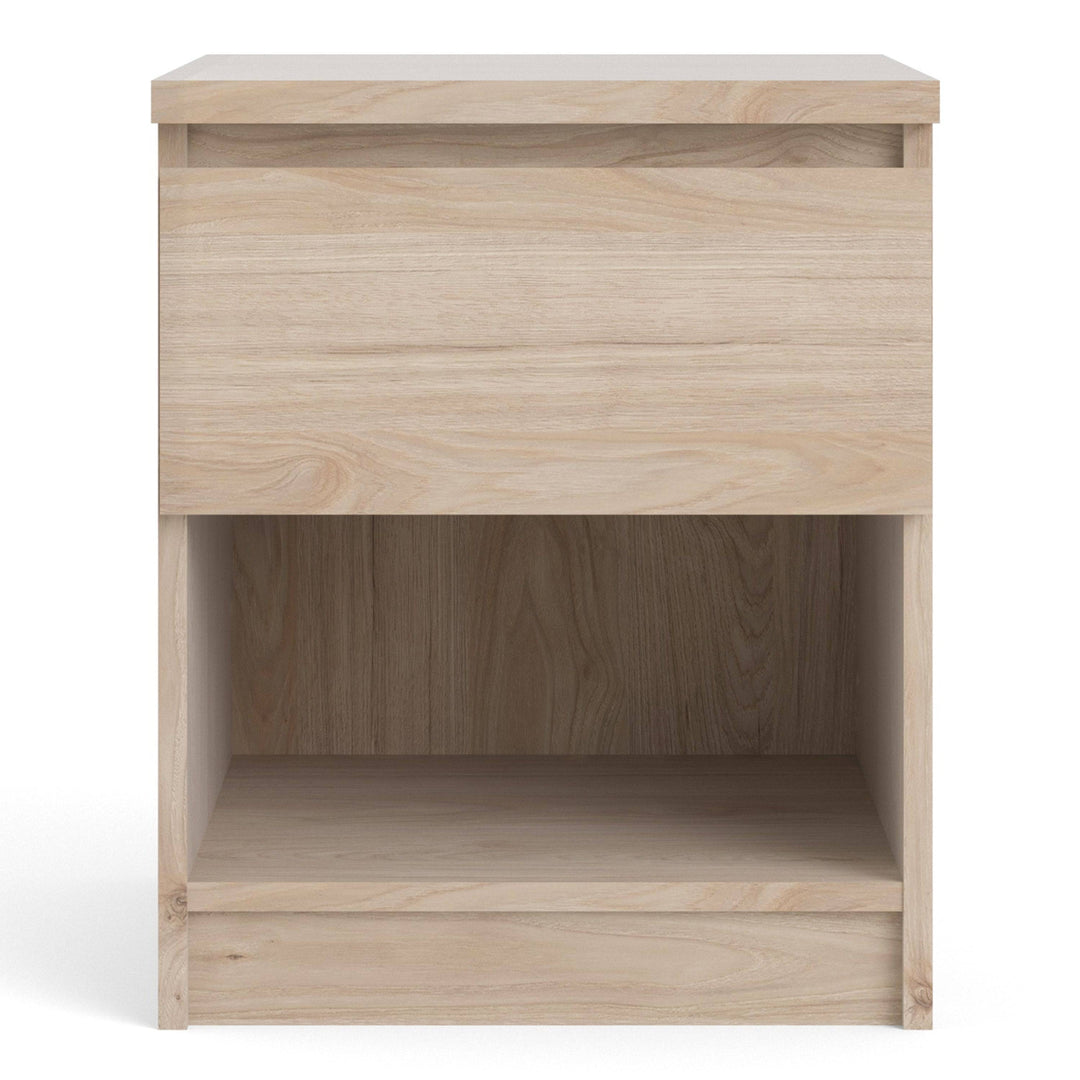 Naia Bedside 1 Drawer 1 Shelf in Jackson Hickory Oak - TidySpaces