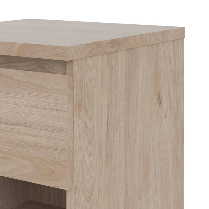 Naia Bedside 1 Drawer 1 Shelf in Jackson Hickory Oak - TidySpaces