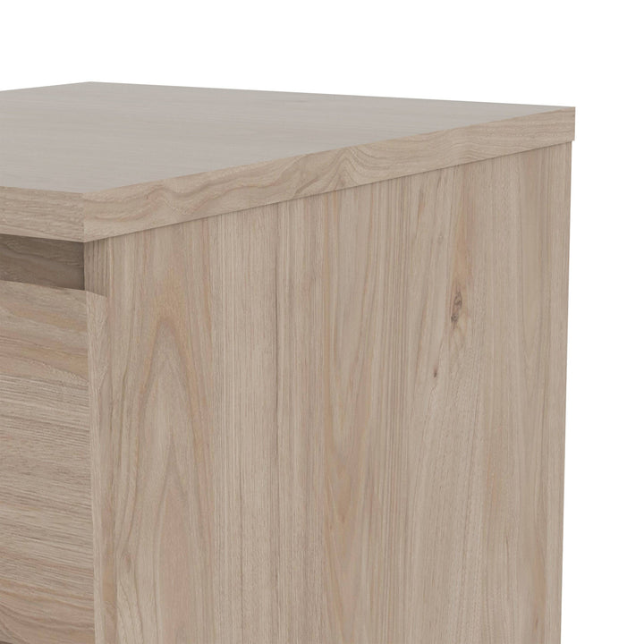 Naia Bedside 3 Drawers in Jackson Hickory Oak - TidySpaces