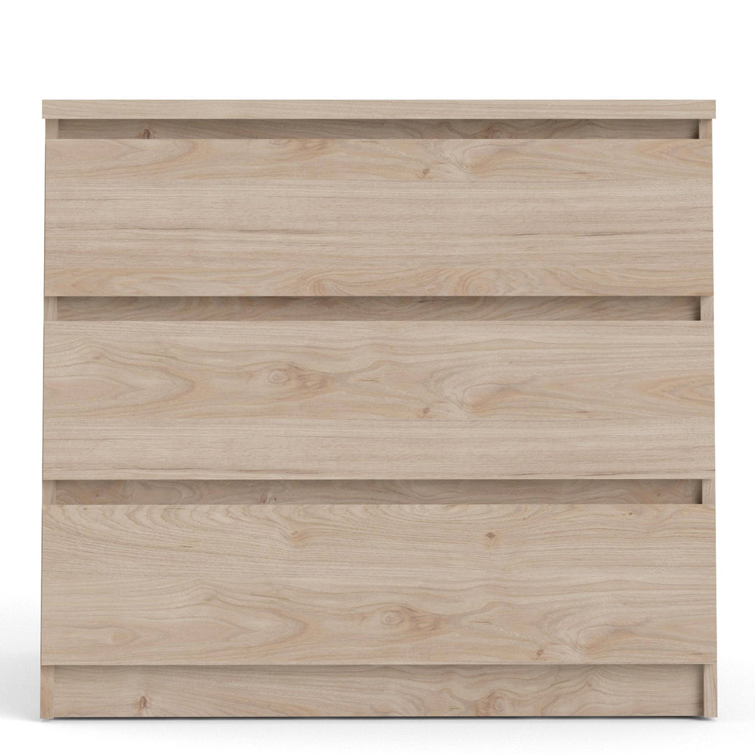 Naia Chest of 3 Drawers in Jackson Hickory Oak - TidySpaces